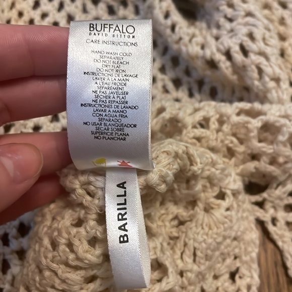 Buffalo David Bitton Crocthet Festival Boho Vest - Picture 7 of 8